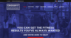 Desktop Screenshot of crossfitmaplewood.com